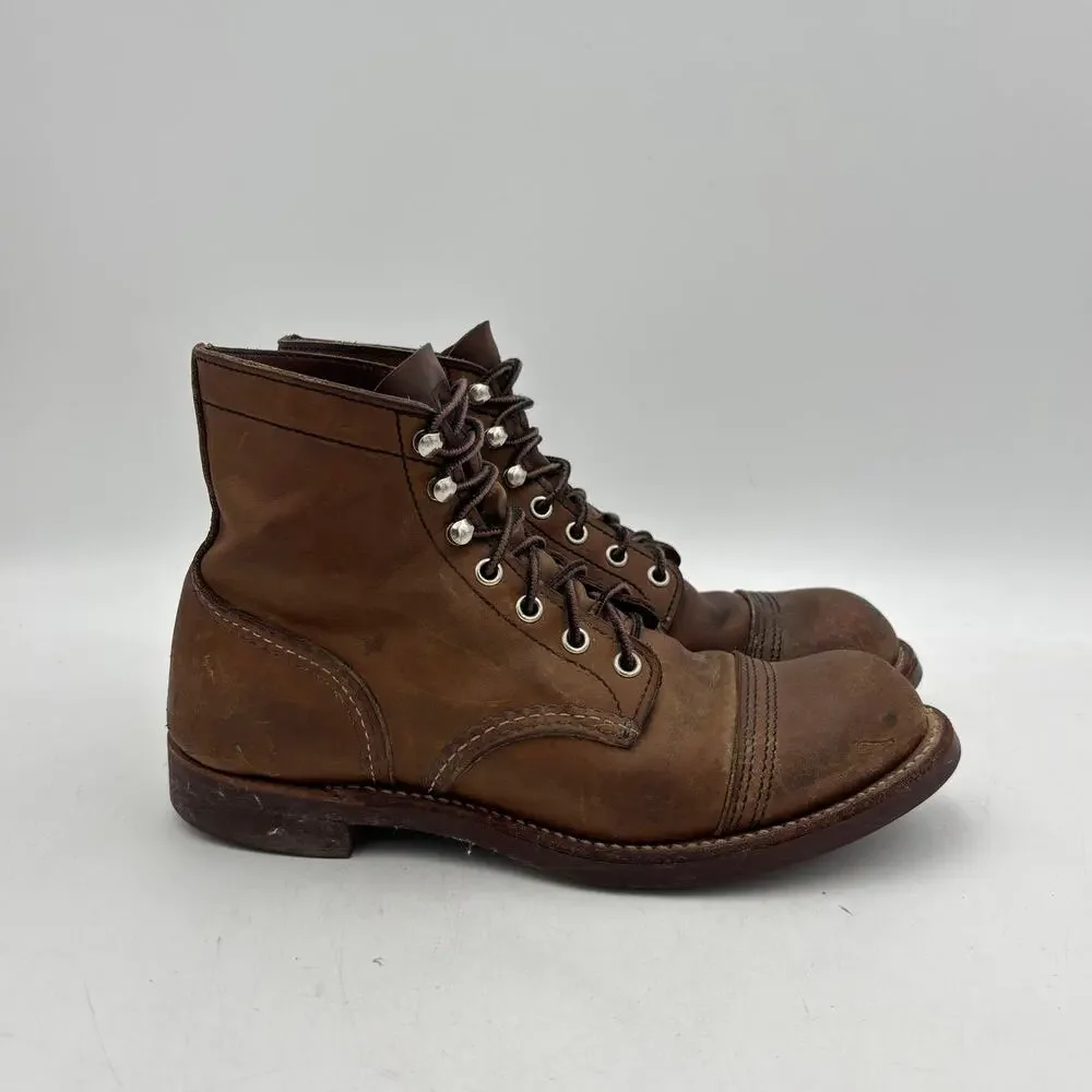 Red Wing 8111 Heritage Iron Ranger 6 Inch Boots Men's 7D Workwear